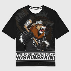 Мужская футболка оверсайз Лос Анджелес Кингз, Los Angeles Kings