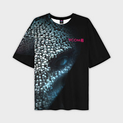 Мужская футболка оверсайз X-COM 2 Skulls
