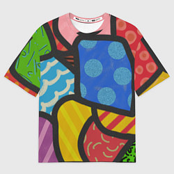 Мужская футболка оверсайз В стиле ромеро бритто