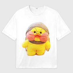 Мужская футболка оверсайз ГИАЛУРОНОВАЯ УТОЧКА УТЯ