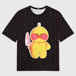 Футболка оверсайз мужская LALAFANFAN - МИЛАЯ Графика, цвет: 3D-принт