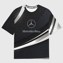 Футболка оверсайз мужская Mercedes-Benz Sport, цвет: 3D-принт