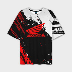 Мужская футболка оверсайз Honda Logo Auto