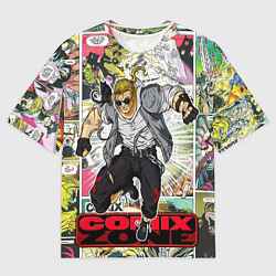 Мужская футболка оверсайз Comix zone mutants