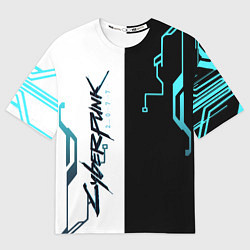 Футболка оверсайз мужская Cyberpunk 2077 Game, цвет: 3D-принт
