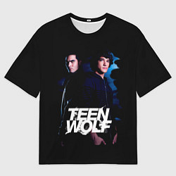 Футболка оверсайз мужская Волчонок Teen Wolf, цвет: 3D-принт