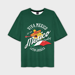 Мужская футболка оверсайз Мексика Mexico