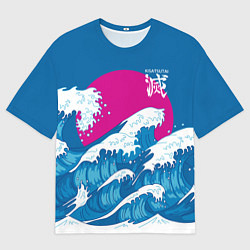 Футболка оверсайз мужская Kisatsutai - корпус бойни демонов, цвет: 3D-принт