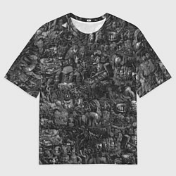 Мужская футболка оверсайз Elysium art