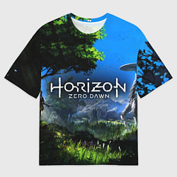 Футболка оверсайз мужская Horizon Zero Dawn Топ, цвет: 3D-принт