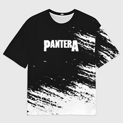 Футболка оверсайз мужская Pantera Logo, цвет: 3D-принт