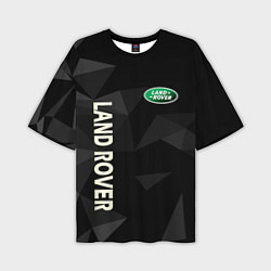 Мужская футболка оверсайз Land Rover геометрия