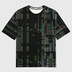 Футболка оверсайз мужская Shutdown, цвет: 3D-принт