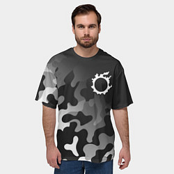Футболка оверсайз мужская FINAL FANTASY XIV - METEOR, цвет: 3D-принт — фото 2