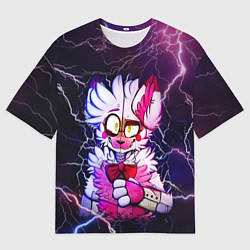 Футболка оверсайз мужская Foxy Five Nights at Freddys, цвет: 3D-принт