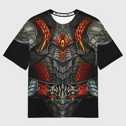 Футболка оверсайз мужская Lineage 2 Draconic Light, цвет: 3D-принт