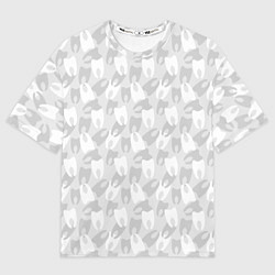 Футболка оверсайз мужская Зубной Врач Дантист, цвет: 3D-принт