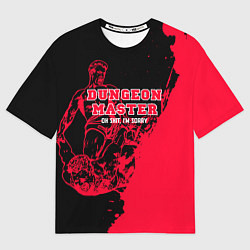 Футболка оверсайз мужская Мастер подземелья арт, цвет: 3D-принт