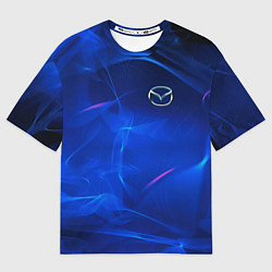 Футболка оверсайз мужская Мазда mazda, цвет: 3D-принт