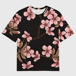 Футболка оверсайз мужская Начало весны, цвет: 3D-принт