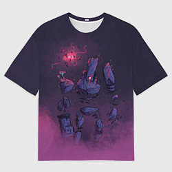 Футболка оверсайз мужская Аурелионит, цвет: 3D-принт