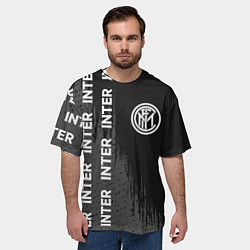 Футболка оверсайз мужская ИНТЕР Краски, цвет: 3D-принт — фото 2