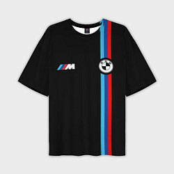 Мужская футболка оверсайз БМВ 3 STRIPE BMW