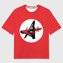 Футболка оверсайз мужская Алиса Символика, цвет: 3D-принт