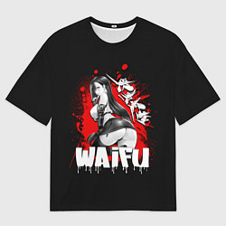 Футболка оверсайз мужская Вайфу Тифа Локхарт, цвет: 3D-принт