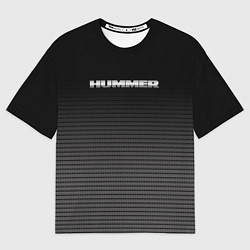 Футболка оверсайз мужская Hummer h2, цвет: 3D-принт
