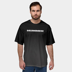 Футболка оверсайз мужская Hummer h2, цвет: 3D-принт — фото 2