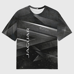 Футболка оверсайз мужская JAGUR ЯГУАР абстракция, цвет: 3D-принт