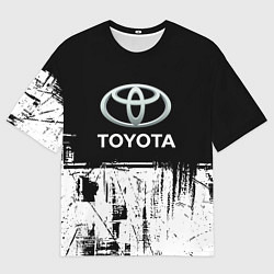 Мужская футболка оверсайз Toyota sport