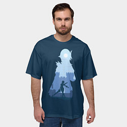 Футболка оверсайз мужская Танцующий рыцарь Эола, цвет: 3D-принт — фото 2