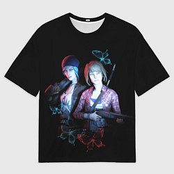 Футболка оверсайз мужская Хлоя Прайс & Максин Колфилд, цвет: 3D-принт