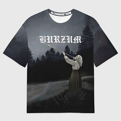 Мужская футболка оверсайз Burzum - Filosofem
