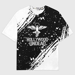 Мужская футболка оверсайз Hollywood undead