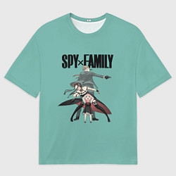 Футболка оверсайз мужская Spy x Family, цвет: 3D-принт