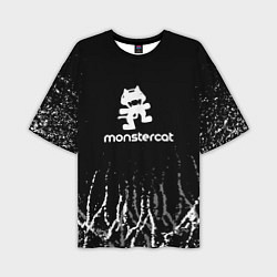 Мужская футболка оверсайз Monstercat