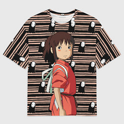 Футболка оверсайз мужская Sen to Chihiro, цвет: 3D-принт
