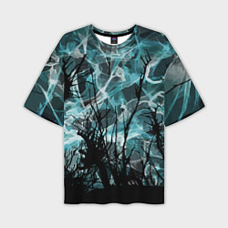 Мужская футболка оверсайз Темный лес Дополнение Коллекция Get inspired! F-r-