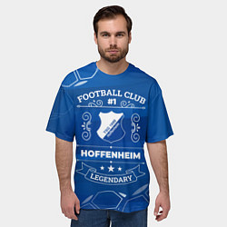 Футболка оверсайз мужская Hoffenheim Football Club, цвет: 3D-принт — фото 2