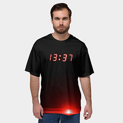 Футболка оверсайз мужская 1337 Elite, цвет: 3D-принт — фото 2