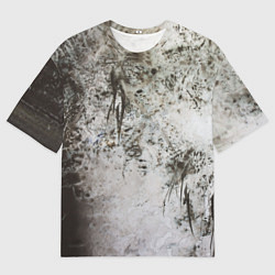 Мужская футболка оверсайз В густом тумане