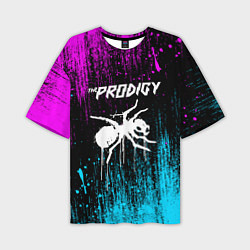 Футболка оверсайз мужская The prodigy neon, цвет: 3D-принт