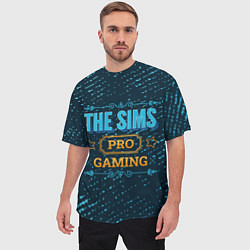 Футболка оверсайз мужская The Sims Gaming PRO, цвет: 3D-принт — фото 2