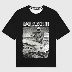 Футболка оверсайз мужская Burzum - The Sea Monster, цвет: 3D-принт