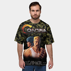 Футболка оверсайз мужская Contra gamer, цвет: 3D-принт — фото 2