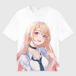 Мужская футболка оверсайз ВЕЛИКОЛЕПНАЯ МАРИН КИТАГАВА