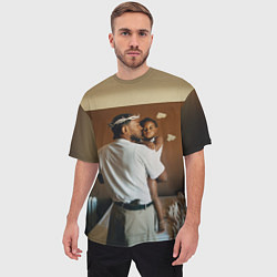 Футболка оверсайз мужская Kendrick Lamar, Mr Morale & The Big Steppers, цвет: 3D-принт — фото 2